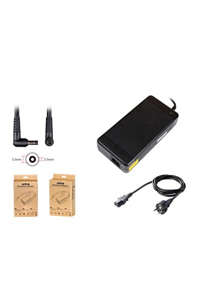 Afila Chicony A17-230P1A uyumlu Notebook Adaptörü, Laptop Şarj Cihazı 230W