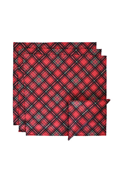 Home Harmony مناديل موريس 4 قطع 50 × 50 سم