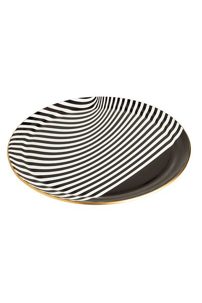 HIC Glass Cake Plate With Base Size 32 Cm