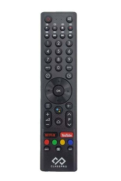 erorex جهاز تحكم عن بعد من Class Pro لأجهزة التلفاز 4K وHDR وAndroid وSmart LED