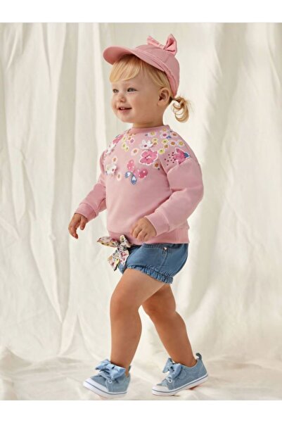 MAYORAL شورت دينم للفتيات الصغيرات 1218