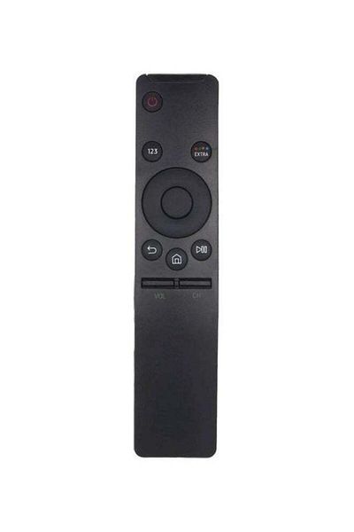 erorex جهاز تحكم عن بعد لاسلكي بالأشعة تحت الحمراء لتلفزيون سامسونج 4K باللون الأسود