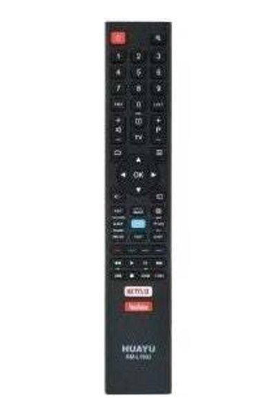 erorex RM-L1662 جهاز تحكم عن بعد عالمي لتلفزيون LCD وLed مع زر Netflix وYoutube