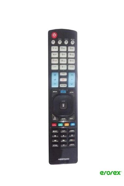 erorex TV Remote Control For LG Smart 3D Screen Black