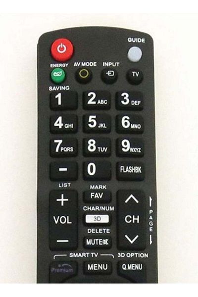 erorex Universal Remote Control For LG TV Black