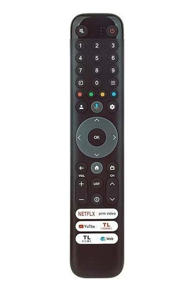 erorex Compatible with Tcl 85P755 4K Smart TV Remote Control with Microphone