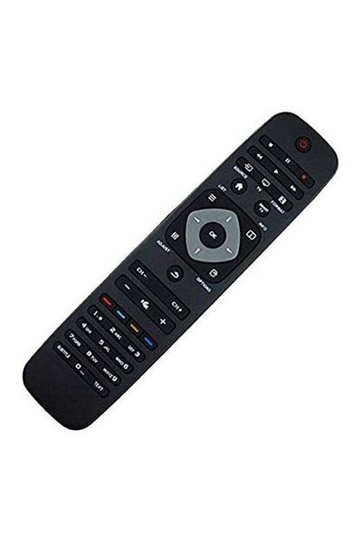 erorex Remote Control For Philips LCD/LED/Smart TV Black