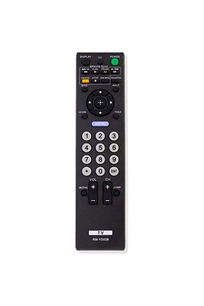 erorex RM-YD028 Replacement Remote Control fit for Sony Bravia TV KDL-46VE5 KDL-46VL150 KDL-52S5100
