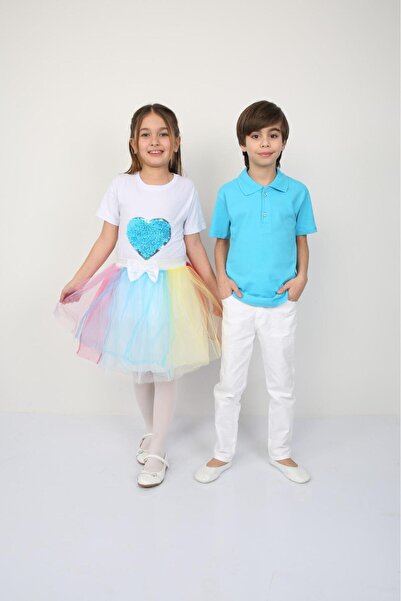 nacar çarşı 23 aprilie Tricou pentru fete Fusta tutu Combinație Băieți Pantal...