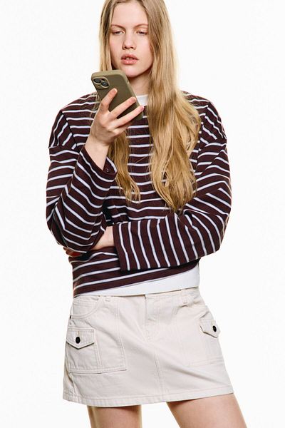 Bershka Utility mini skirt