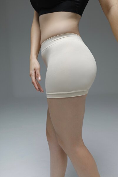 MİSTİRİK Moncorno Model Kadın Boxer Fit Gösteren Model Toparlayan Korse Etkili Boxer Ten Renk