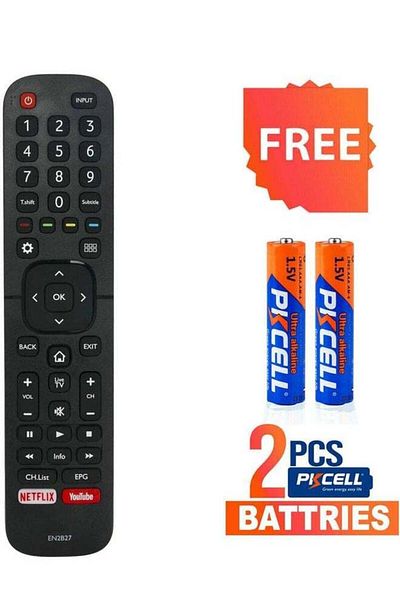 erorex Replacement Remote Control For HISENSE Smart TV EN2B27
