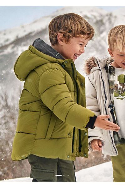 MAYORAL Boy's Inflatable Warm Lined Coat 4469