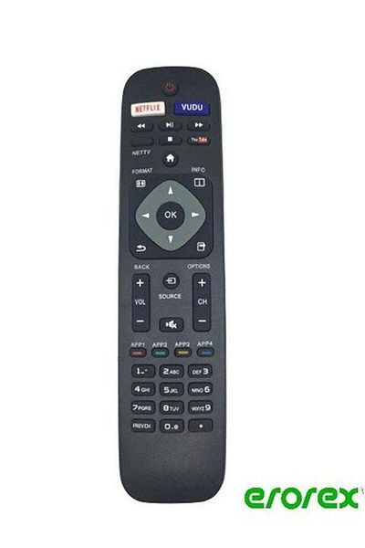 erorex Universal For Smart TV Remote EN2A27HT Remote Compatible With All Hisense 4K LED HD UHD Smart TV
