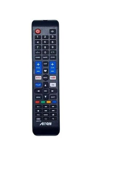 erorex Remote Control For Tv Lcd Led Black Used For Arrow