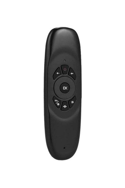 erorex Wireless Remote Control 6-Axis Motion Sensing For Smart Android TV Black