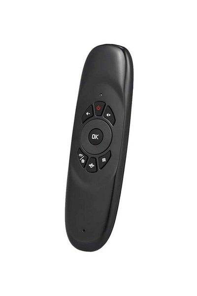 erorex Wireless Remote Control 6-Axis Motion Sensing For Smart Android TV Black