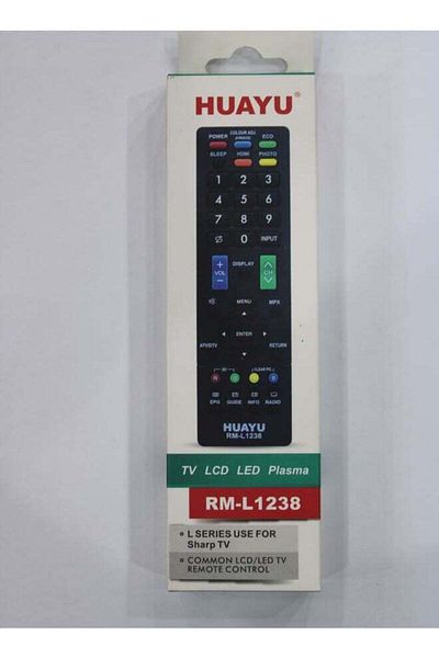 erorex Universal Remote Control for LCD LED TV HD Plasma RM-L1238 Replacement