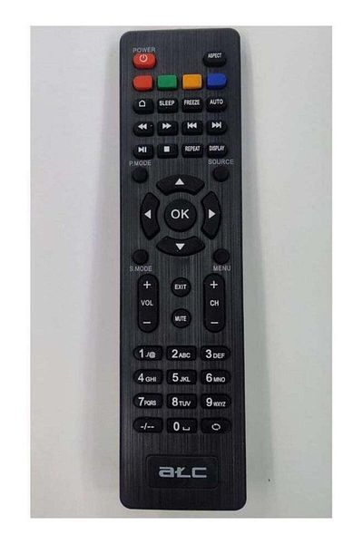 erorex Remote COMPATIBLE WITH SOLID SET TOP BOX Remote Controller  (Black)