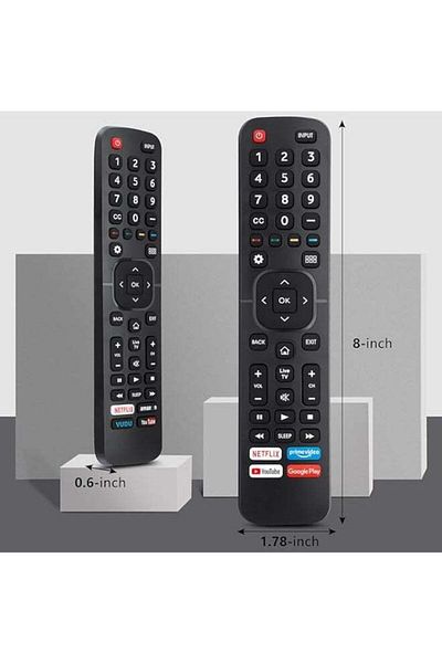 erorex OMAIC Universal Remote Control for Hisense Smart TVs（010）