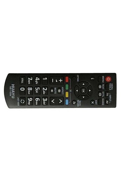 erorex Common Remote Control For Panasonic LCD/LED TV Black