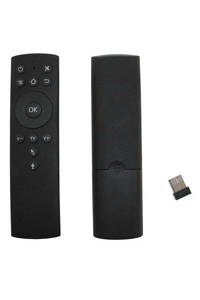erorex Wireless Air Mouse Remote Control For Smart TV Black