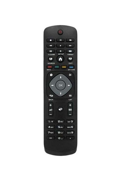 erorex Remote Control For Philips Smart, LCD TV Black