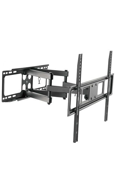 erorex Heavy-Duty Full Motion Tv Wall Mount For 32"-75" Tvs – Lcd, Led, Curved Screen, Black, Sg-807