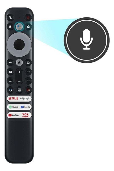 erorex Tcl 55C635 Smart TV Remote Control with Microphone
