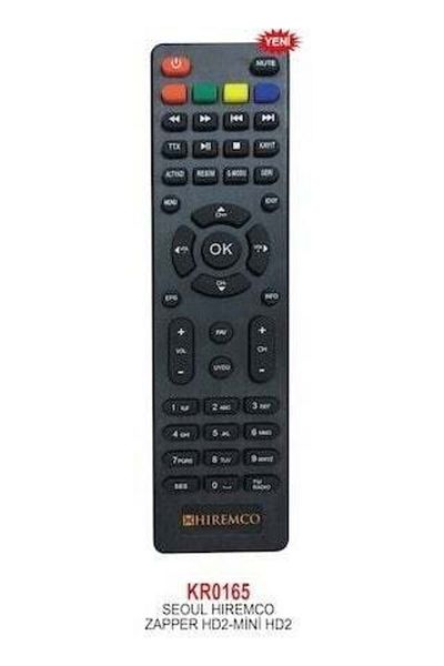 erorex Satellite Remote Control Seoul Hiremco Zapper HD2 Satellite Remote Control KR0165