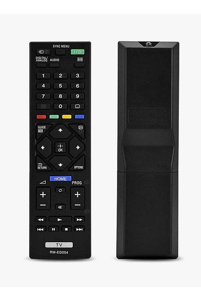 erorex LED TV Remote Controller Black
