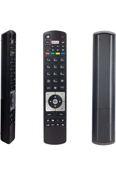 erorex جهاز تحكم عن بعد جديد من نوع سميك لتلفزيون فيستل LCD LED Netflix Youtube