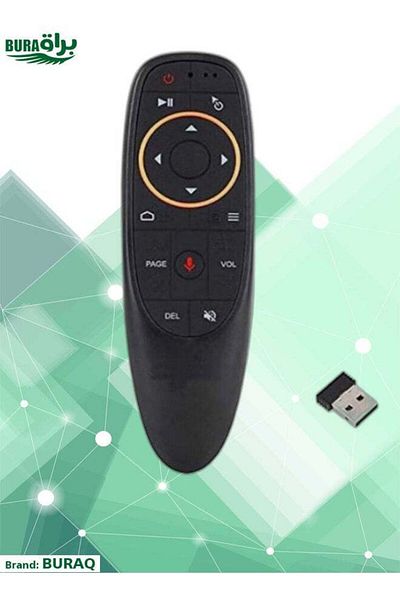erorex G10 Voice Air Mouse 2.4GHz Wireless Voice Smart Remote Control for Android TV Box, PC, Laptop
