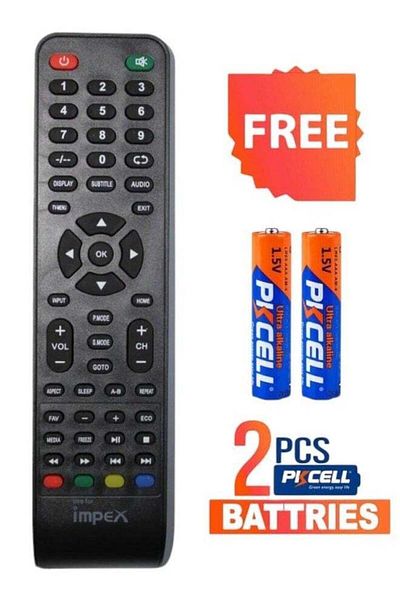 erorex Replacement Remote Control For Impex Smart Tv