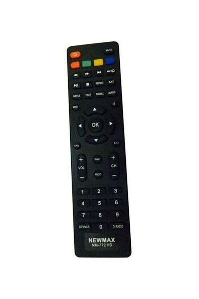 erorex Satellite Receiver Remote Control Black/White/Red