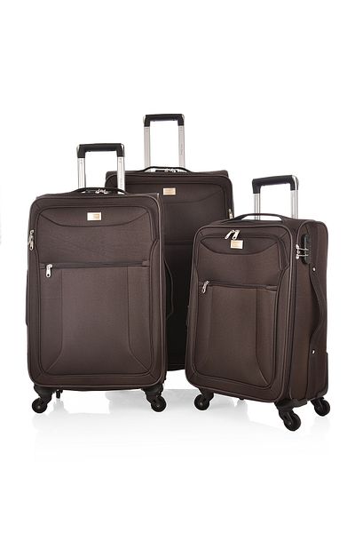 New Travel Soft Luggage Set 3 Pieces, Fabric Material with Carry On Cabin Luggage, Size 28/24/20 Inch 8911/3P