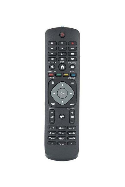 erorex Remote Control For Philips Lcd Led Smart Tv Black
