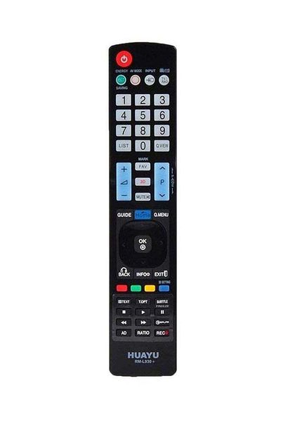 erorex Remote Control For Lg Tv Black