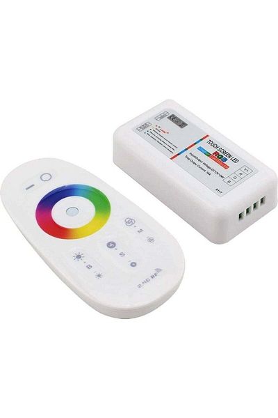 erorex RGB LED Touch RF Remote Control + Control Panel 12V-24V – 18A