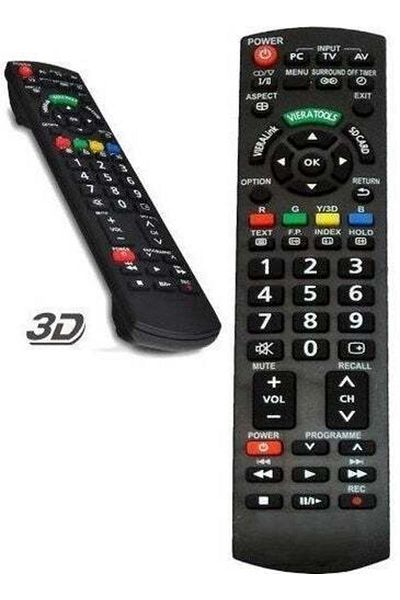 erorex جهاز التحكم عن بعد لتلفزيون باناسونيك فييرا N2QAYB000350 LCD LED Plasma