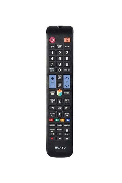 erorex جهاز تحكم عن بعد ثلاثي الأبعاد لتلفزيون LED/LCD من سامسونج باللون الأسود