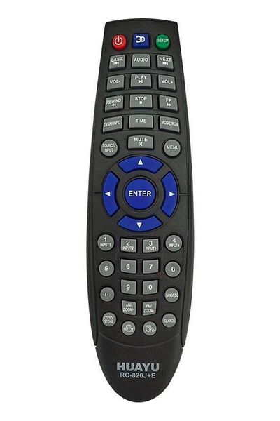 erorex Universal Remote Control KL Universal RC-820J+E Projection Smart+ Auto Tape