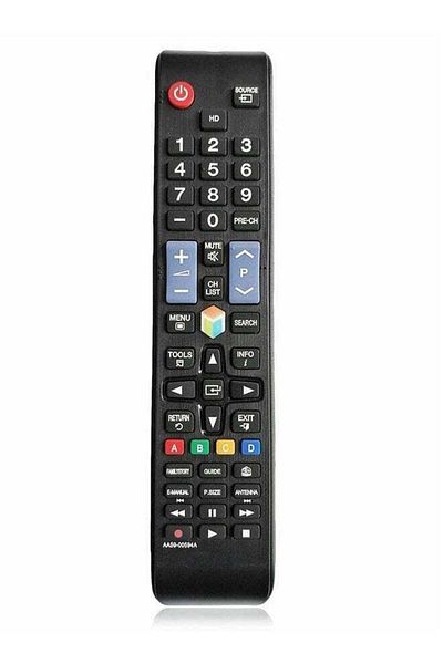 erorex Replacement Wireless Universal Tv Remote Control For Samsung Hd Led Smart Tv Black