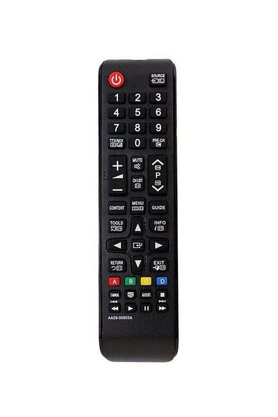 erorex Remote Control For Samsung 3D LCD Smart Black