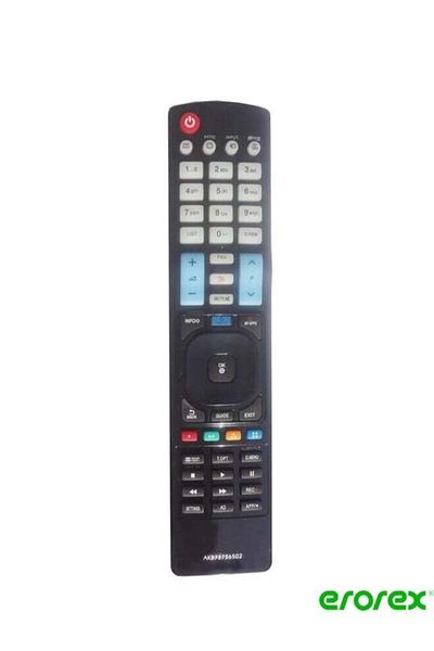 erorex TV Remote Control For LG Smart 3D Screen Black