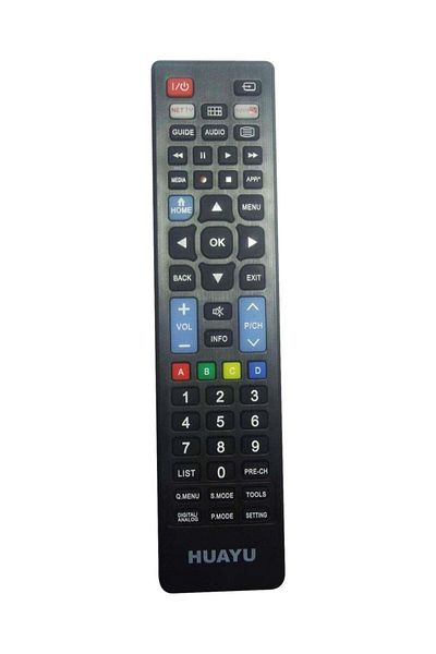 erorex Remote Control For TV Screen Black