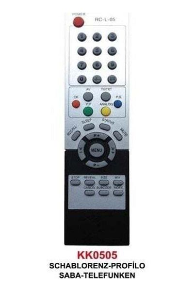 erorex شابلورينز - بروفيلو سابا - جهاز التحكم عن بعد في تلفزيون Telefunken