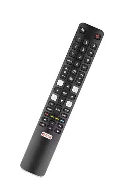 erorex جهاز التحكم عن بعد للتلفزيون TCL، أسود