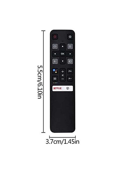 erorex New Replacement TCL RC802V Remote Control fit for TCL Smart TV Remote