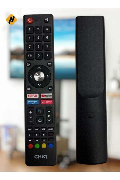 erorex جهاز تحكم عن بعد صوتي جديد للتلفزيون CHIQ TV L32H7N L32H7S U43H7AN LCD LED Android TV
